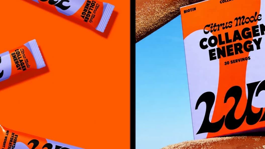 LUE Collagen Supplement Packaging, Luxe Minimal Design That Boosts Shelf Impact and Brand Trust