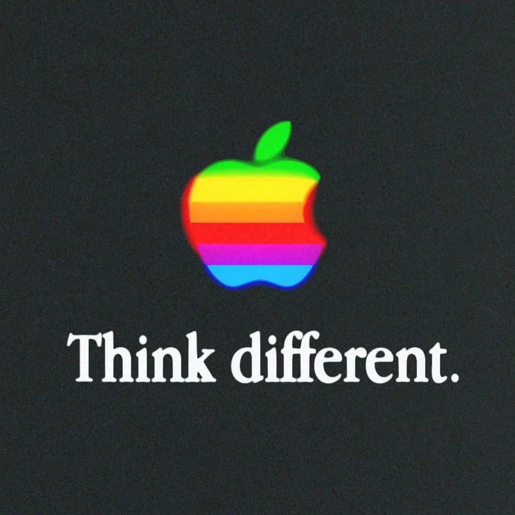 Mat Voyce Reimagines Think Different with Bold, Mass-Driven Kinetic Typography