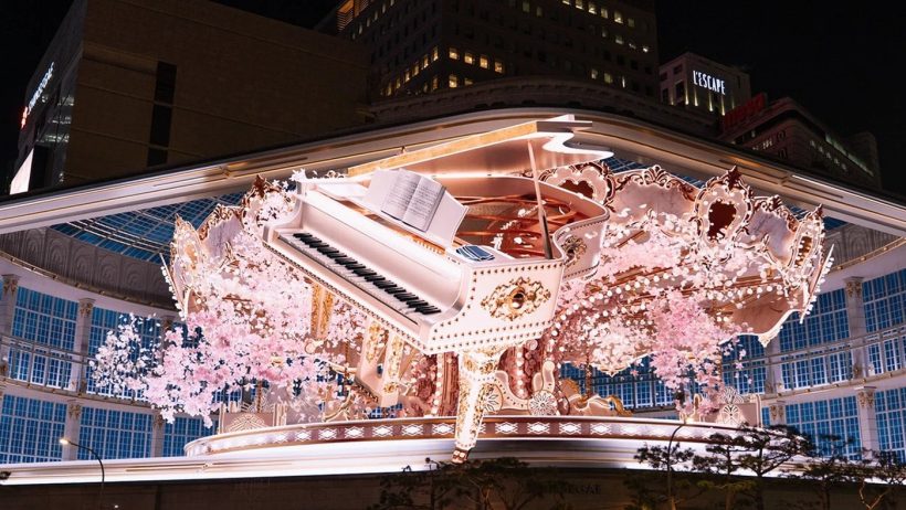 ORGEL IN BLOOM Turns Building Facades into Giant Media Canvases, Shifts Perception of Scale
