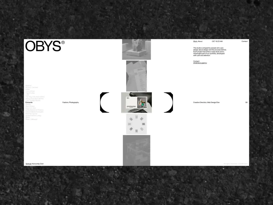 Obys Rebrand Revealed, New Identity and Website Built for Clarity and Growth