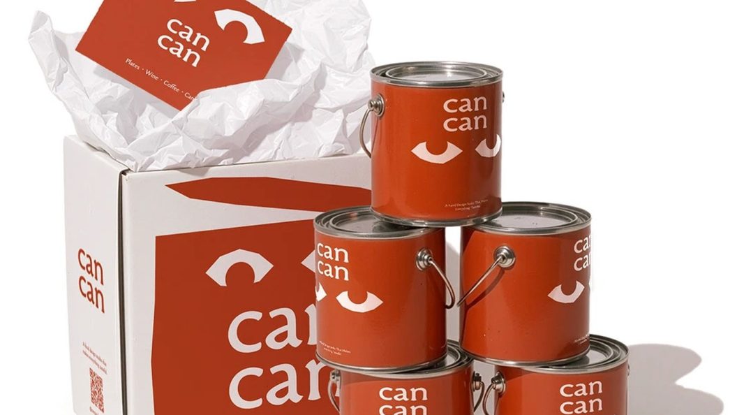 cancan Food Design Studio, Chiang's striking restaurant brand identity that redefines dining