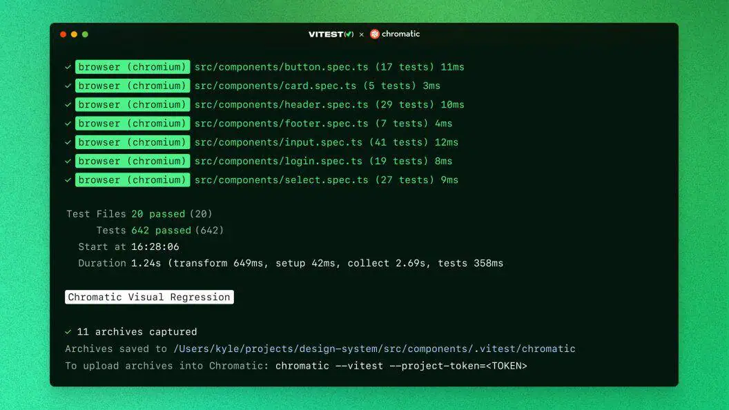 Catch Visual Bugs Before Users Do, Test UI Rendering with Vitest, Chromatic