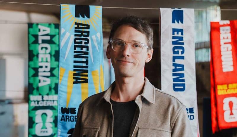 Leeds studio behind nearly 200 World Cup scarves, crafted for fans across the globe