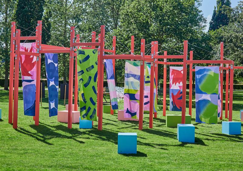 Lucy Grainge turns train stations, hospital gardens, public spaces into striking public art