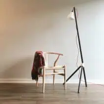 QWIK 3D Printed Lamp, Modernist Form with Snap-Fit ABS Joints for Fast Custom Lighting