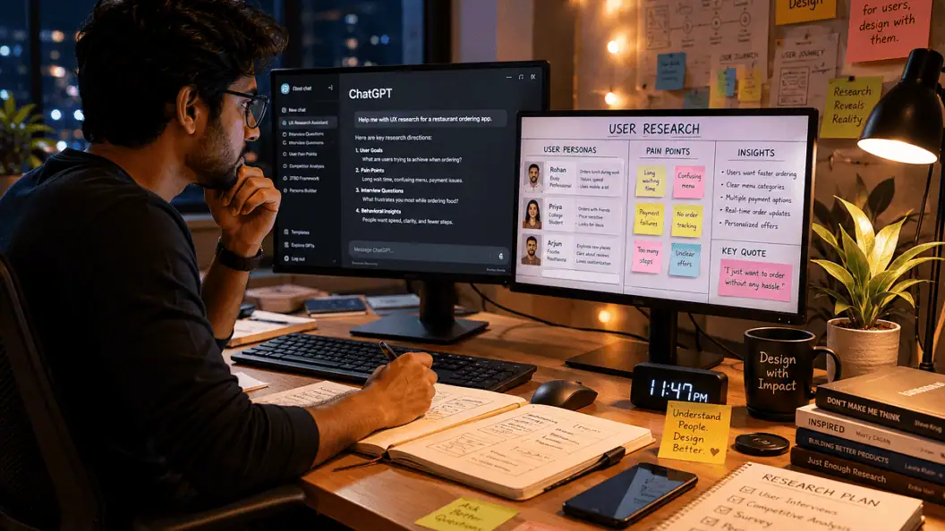 30 Days With ChatGPT as My UX Research Assistant, Real Gains, Mistakes and Workflow Changes