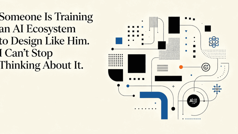 A Designer Trained an AI Ecosystem to Mirror His Style, The Output Has Me Rethinking Creativity