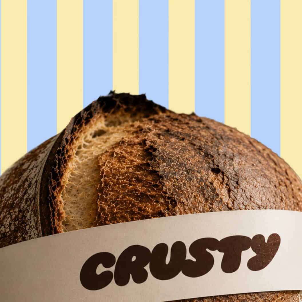 Alona Avrash Reimagines Crusty Bakery Identity with Bold, Mouthwatering Brand Design