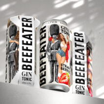 Constantin Bolimond Transforms Beefeater, Sculptural Branding with Bold Visual Impact