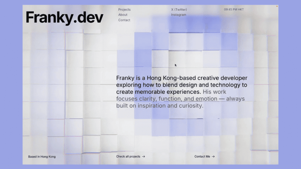 Create a Real-Time Interactive Cube Grid, Visualize Wave Propagation with Three.js