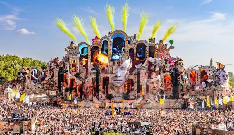 Tomorrowland's bold designs, proof that creativity can elevate a sea of lookalike festivals