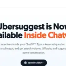 Ubersuggest Now in ChatGPT, How Marketers Can Use It to Drive Faster SEO Wins