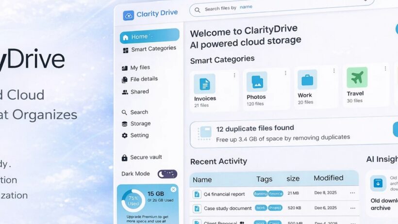ClarityDrive UI UX, Conversion-Driven Product Design by Aniket Jagtap