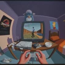 Press Start on Your Childhood, Matthew Blackburn's Art Makes Nostalgia Interactive