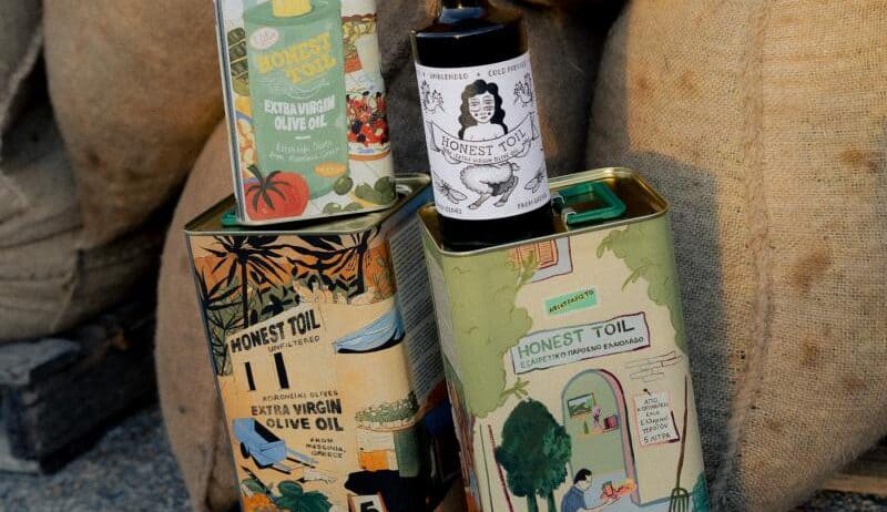 Why Honest Toil entrusted illustrators with its olive oil brand, and customers loved the result