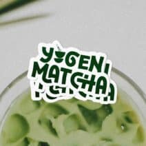 Yugen Matcha Packaging by Oun Deth, Striking Minimal Design and Elevated Brand Identity
