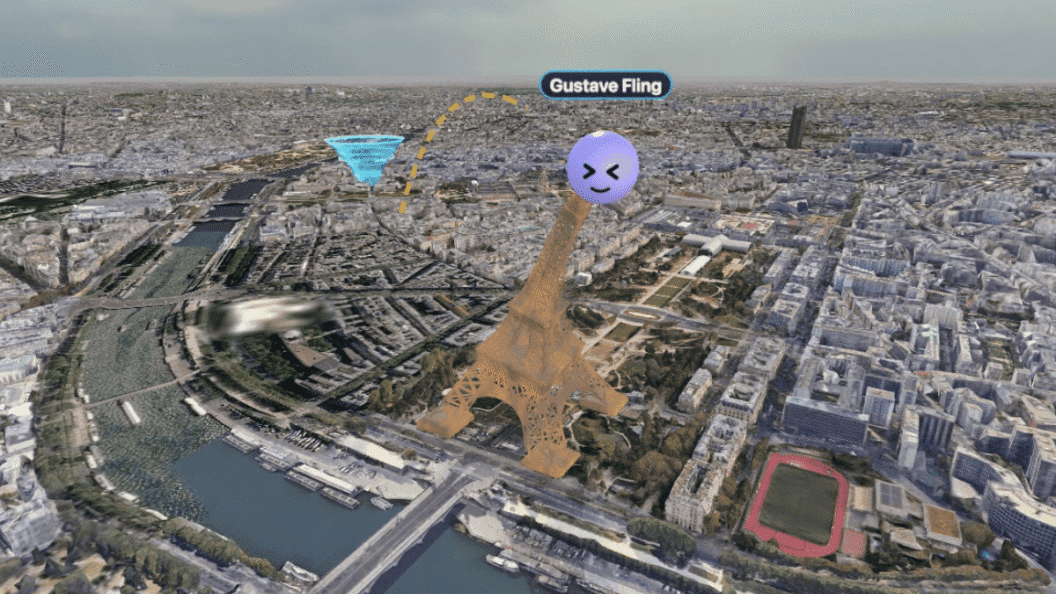 Bend, Aim, Fling, Build an Eiffel Tower Catapult in Three.js, Full Physics Demo