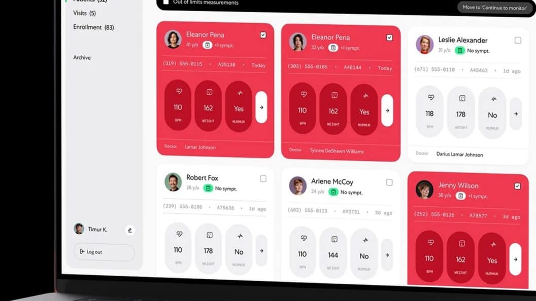 Eko Health Ecosystem UI/UX, Humbleteam's Design Playbook for Better Patient Engagement
