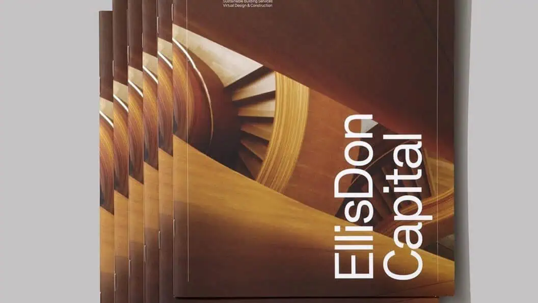 EllisDon Brand Identity Reinvented, Bold Design by Underline Studio