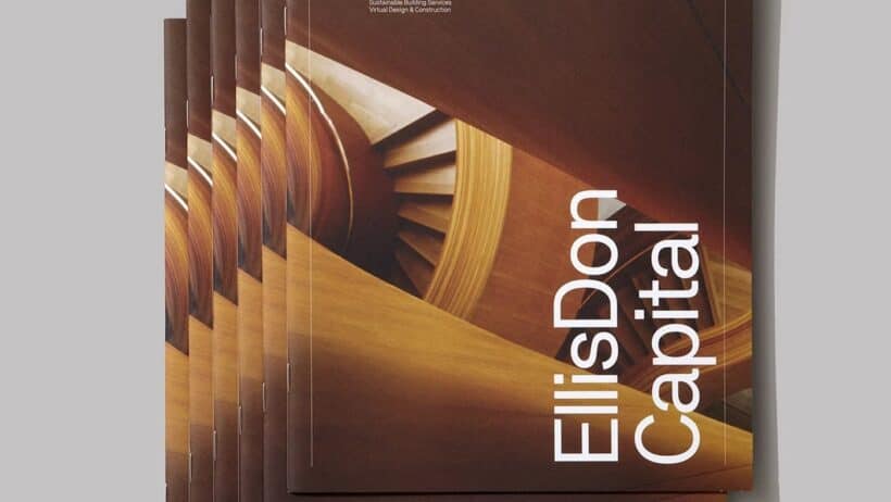 EllisDon Brand Identity Reinvented, Bold Design by Underline Studio