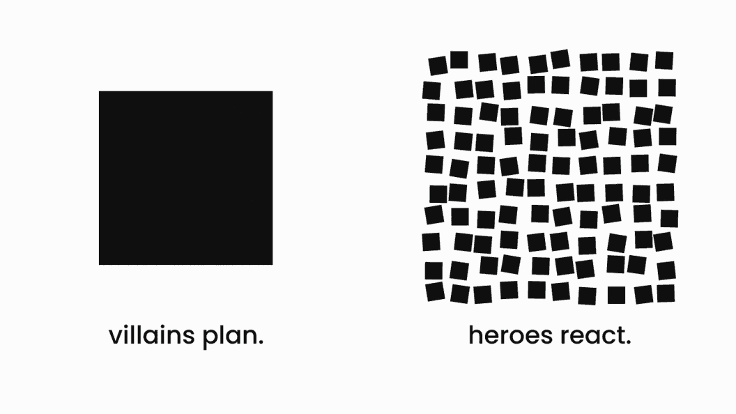 Villains Set Traps, Heroes Rewrite the Rules