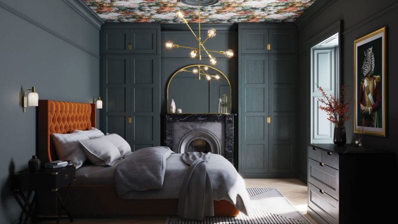 Fitted bedroom in Mornington Beaded