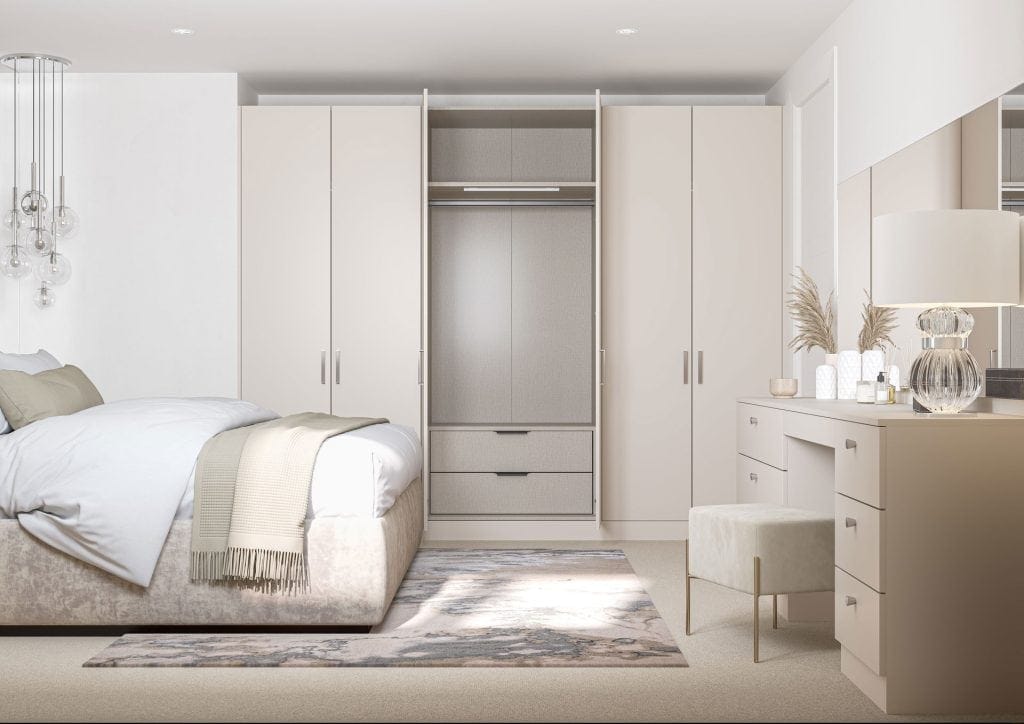 Ported bespoke bedroom