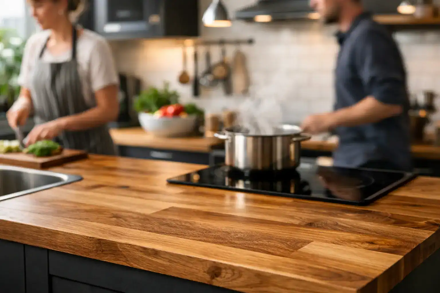 Are Timber Worktops Practical for Busy Kitchens?