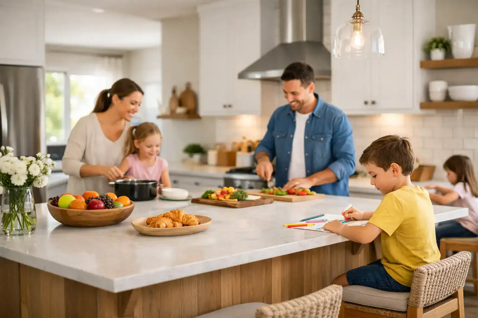 Best Kitchen Layout for Families That Works