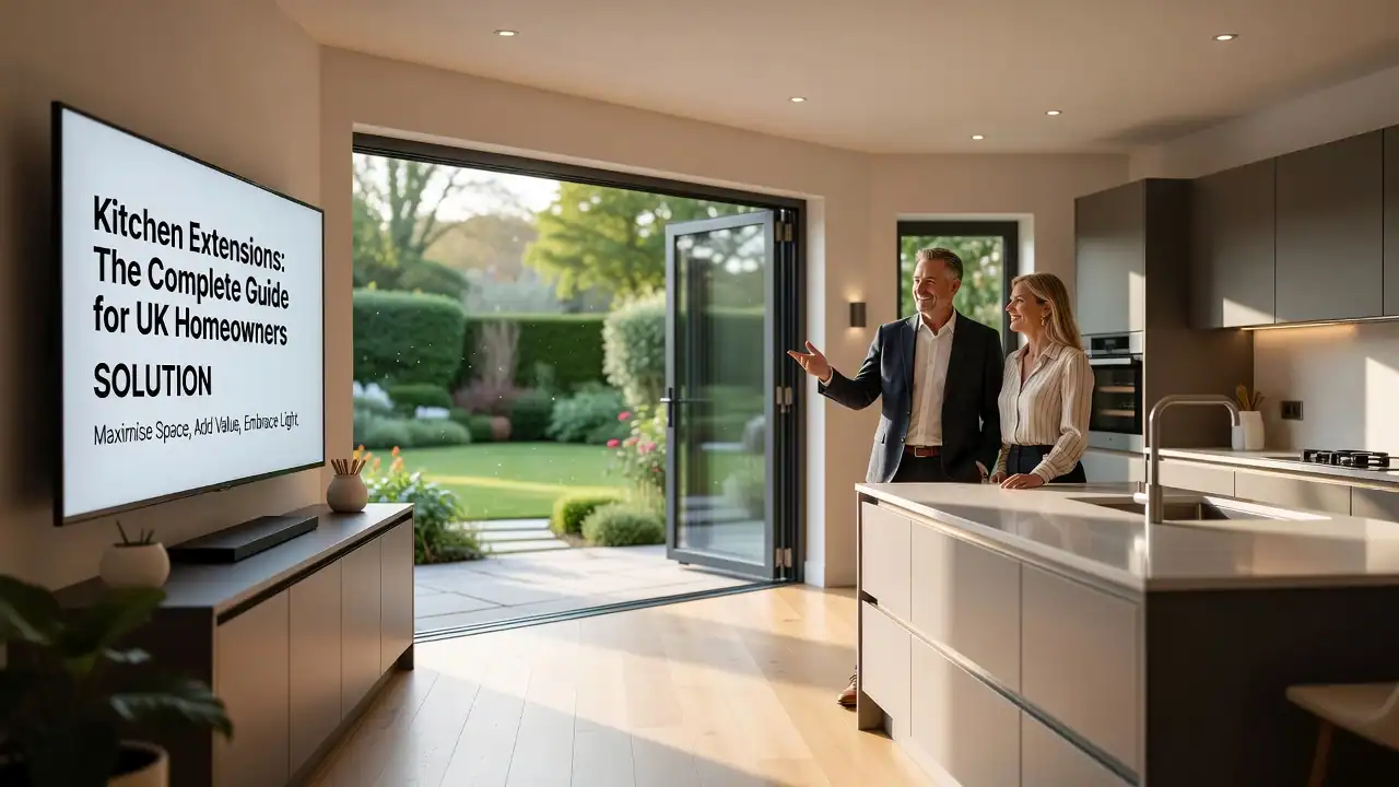 Professional header image for industry analysis: Kitchen Extensions: The Complete Guide for UK Homeowners