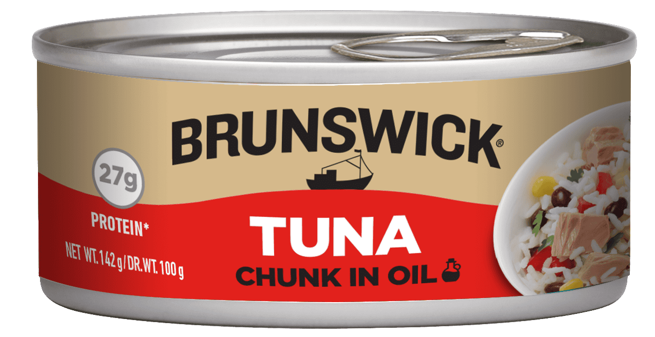 Brunswick<sup>®</sup> Chunk Tuna in Oil – 142g