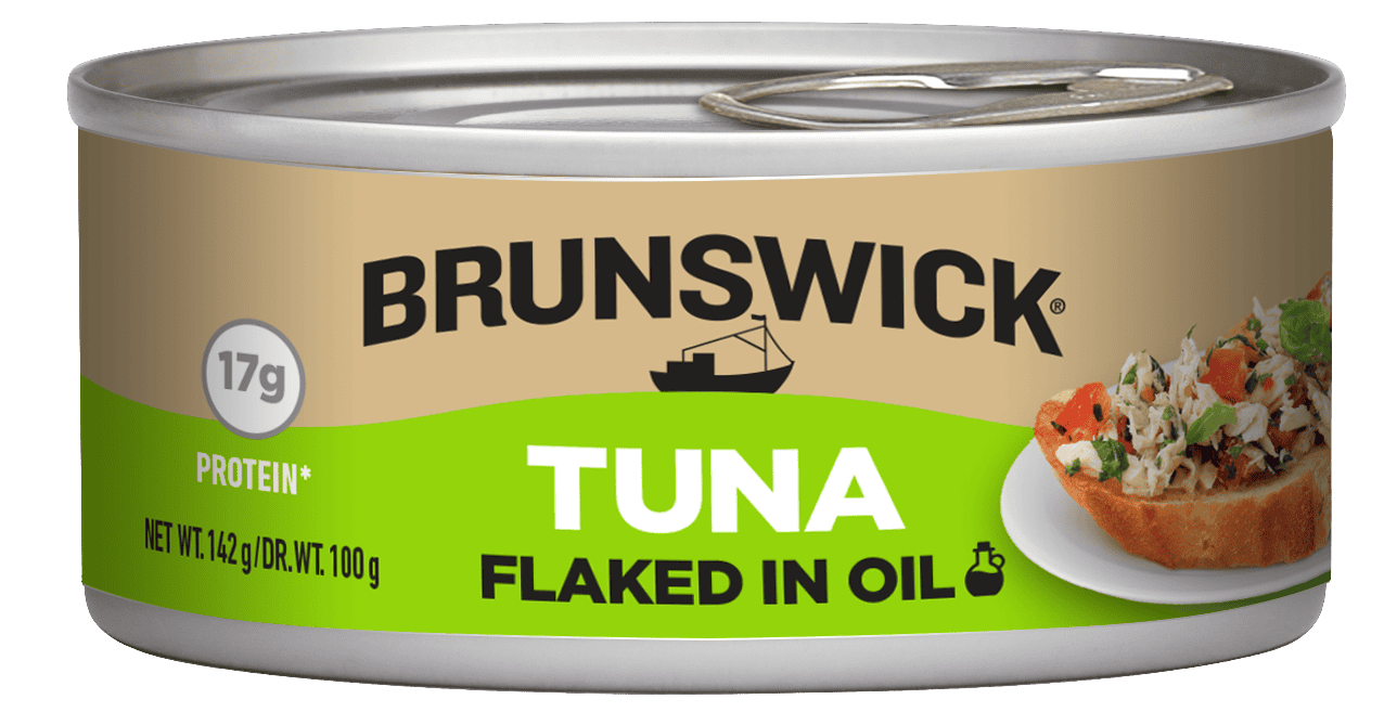 Brunswick<sup>®</sup> Flaked Tuna in Oil – 142g