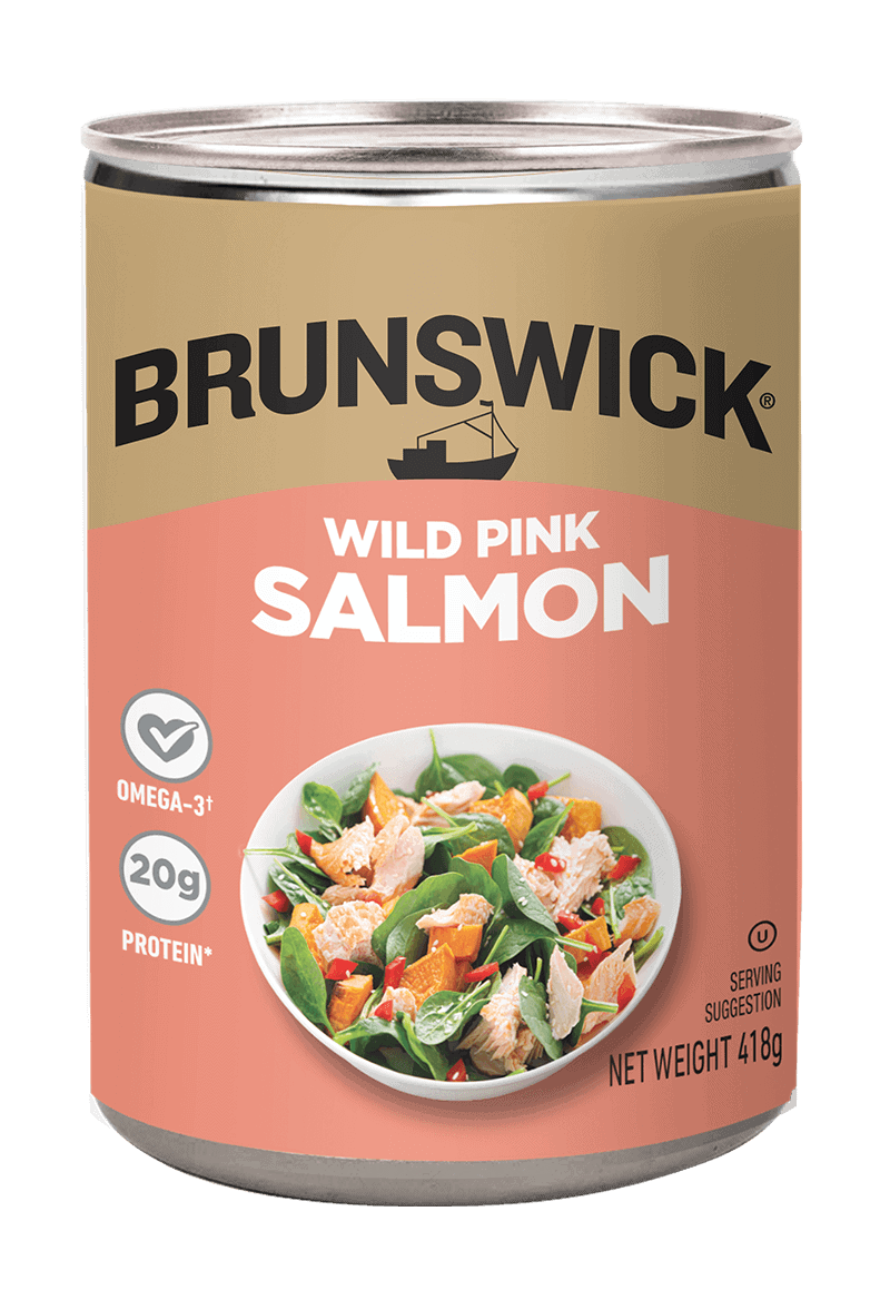 Brunswick<sup>®</sup> Wild Pink Salmon – 418 g