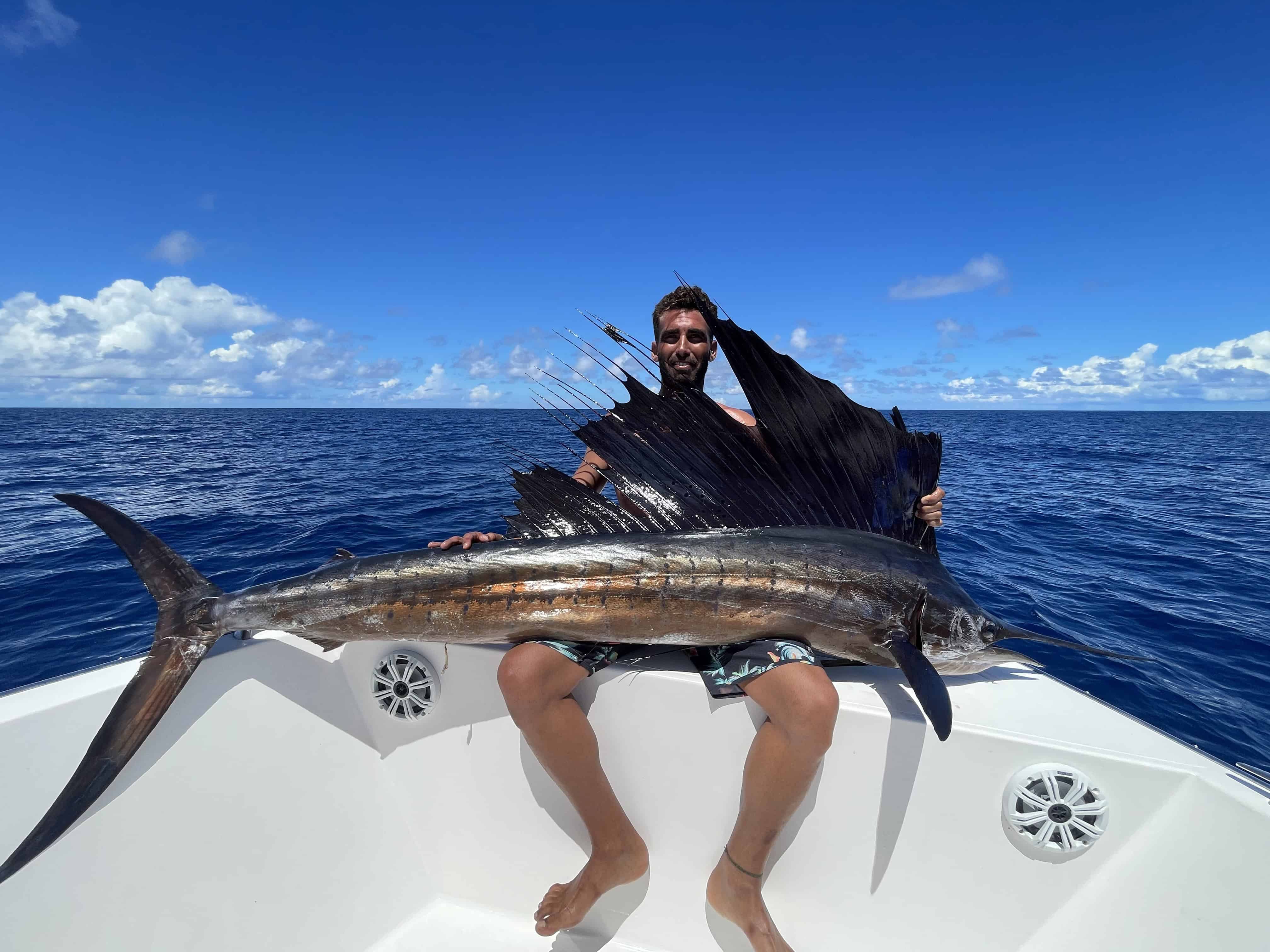 Fishing Praslin Seychelles