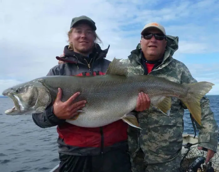 Trophy Lake Trout fishing success at Great Bear Lake in Canada’s Arctic