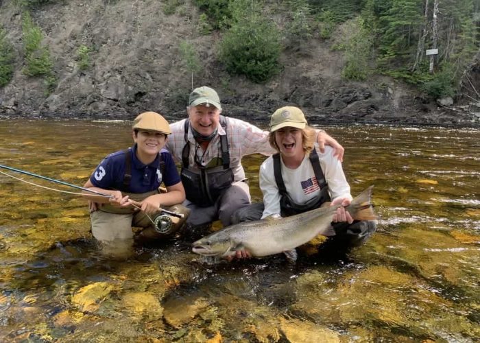 gaspé peninsula salmon fishing