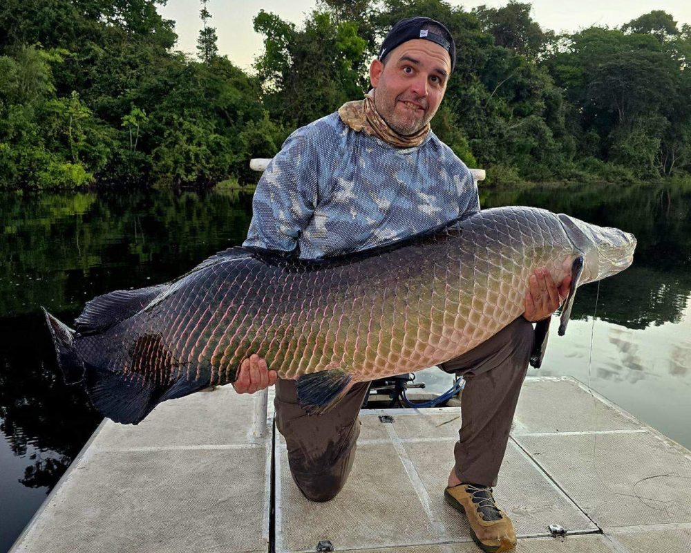 Arapaima fishing in Bolivia