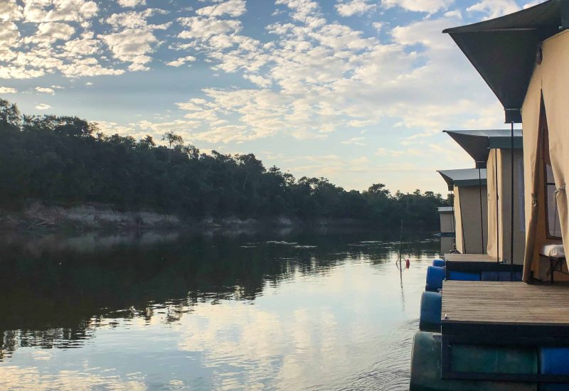 Tomo River Floating Camp Colombia
