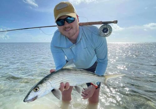 bonefish caught at El Pescador Lodge