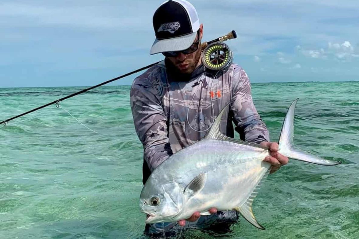 Atlantic permit fly fishing