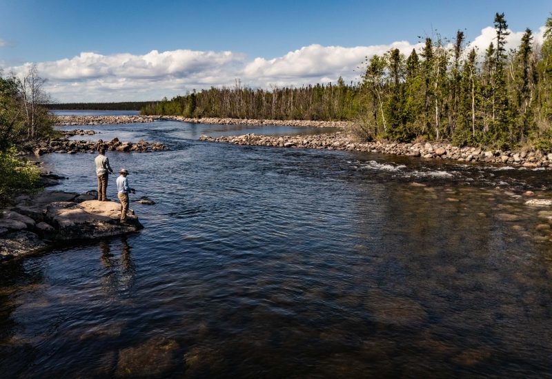 Fishing for Arctic Grayling in Canada