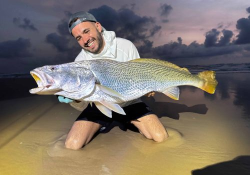 Corvina fishing in Gabon