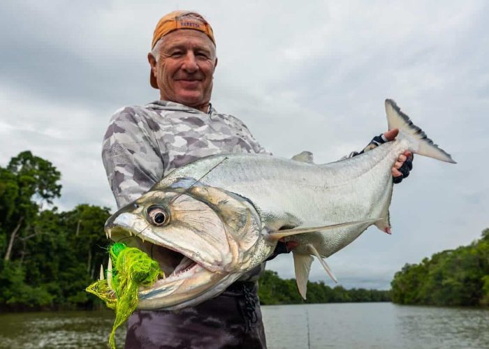 fly fishing for payara in colombia