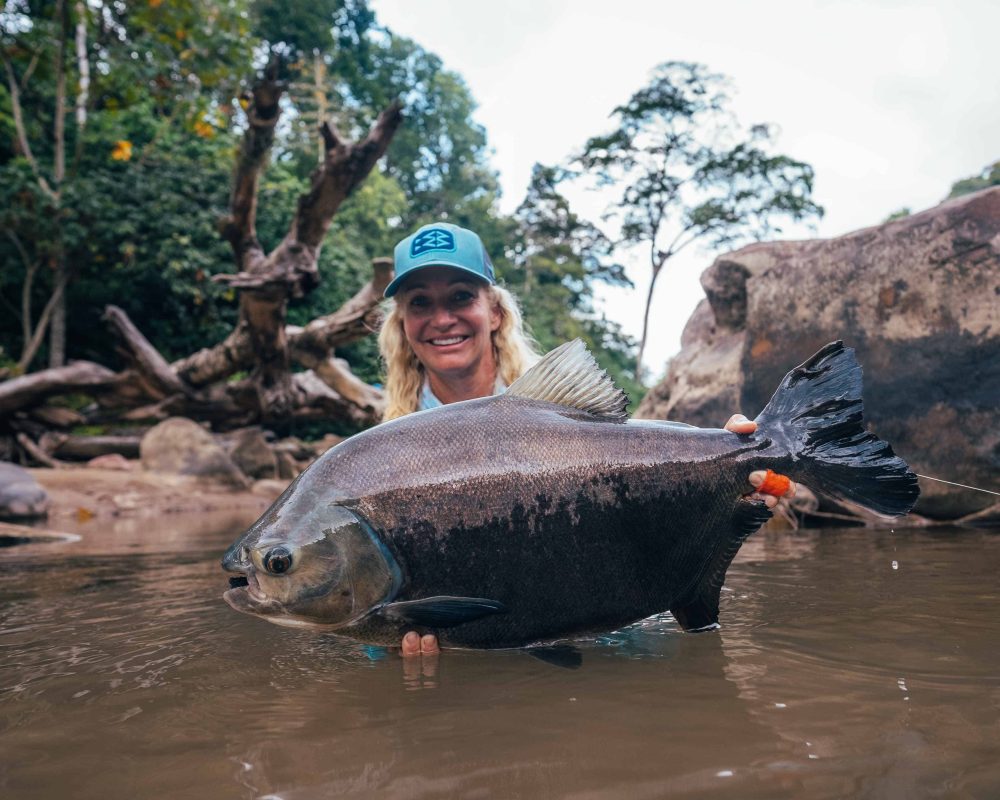Pacu fishing in Bolivia