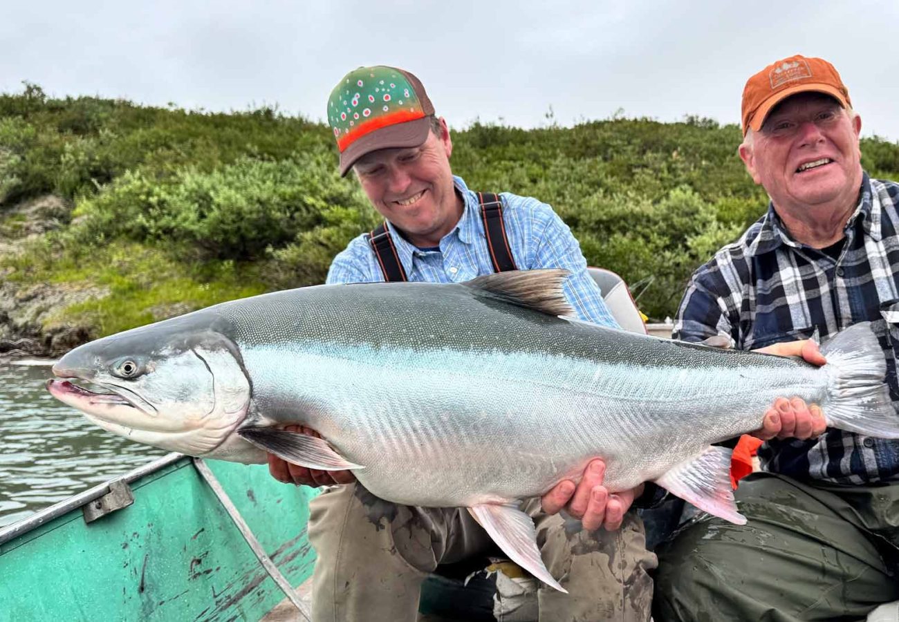 World record arctic char caught at Tree River in Canada