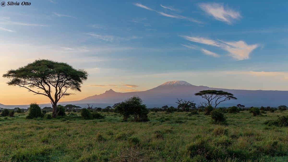 Mountain hiking East Africa