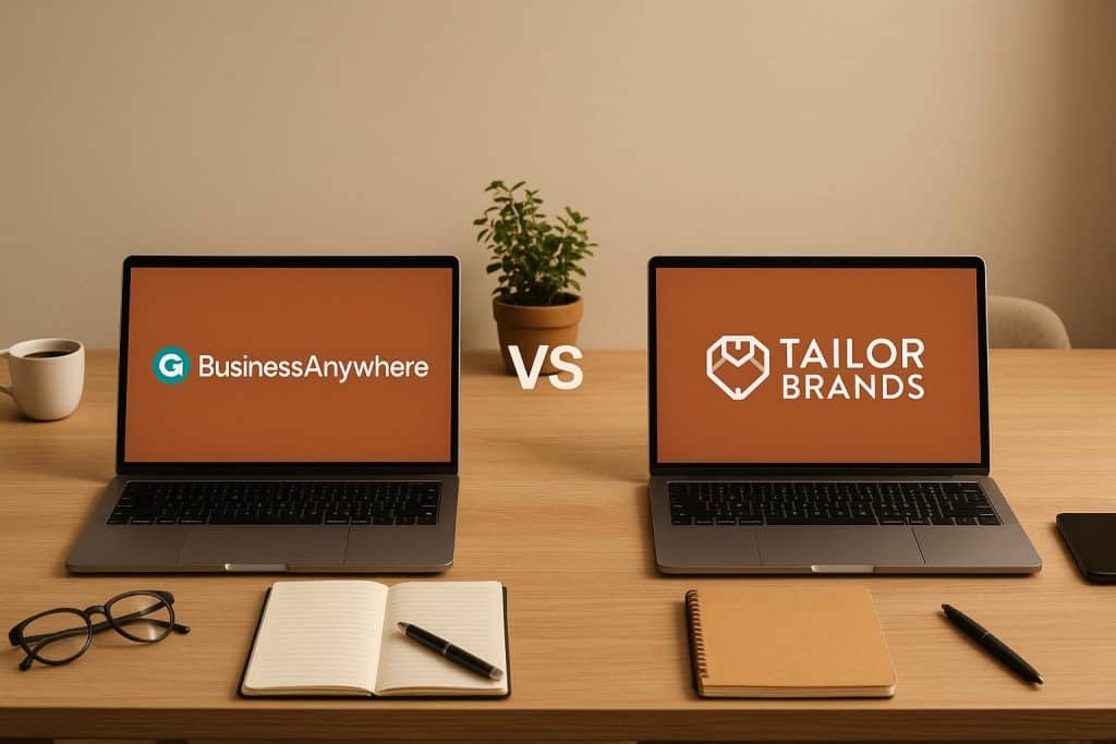 BusinessAnywhere vs Tailor Brands
