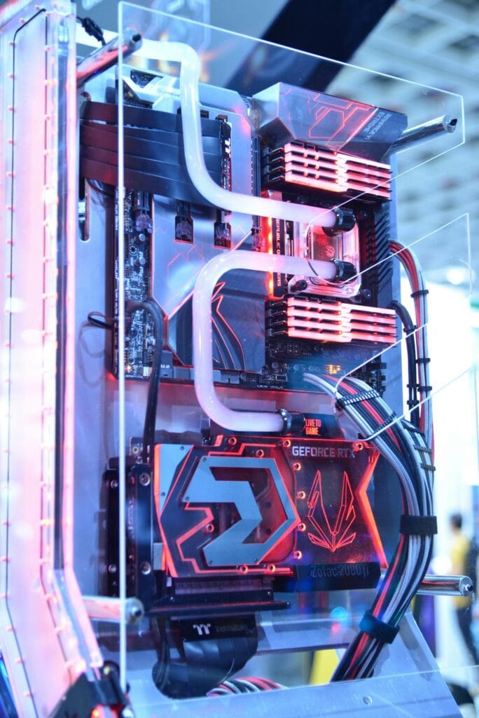 gaming pc builder gaming motherboard liquid cooled