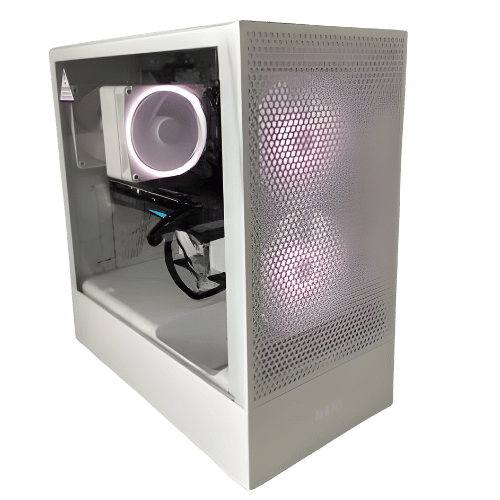 RGB Mid Tier Gaming PC with Customizable Lighting.