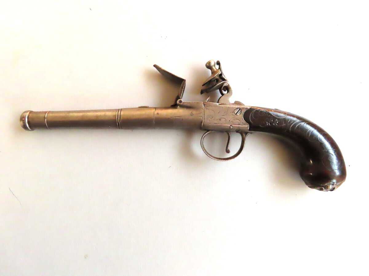 Ketland Queen Anne style Flintlock Pistol